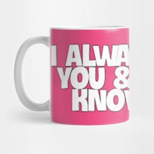 The Eternal Embrace of 'I Always Love You' Mug